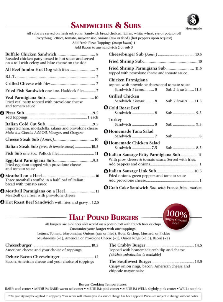 Squires Cafe Enjoy Squire's Italian Restaurant in Baltimore for Lunch